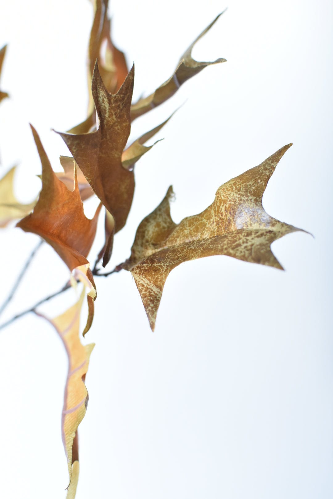 32" Faux Holly Leaf Stem Branch (Online Exclusive)