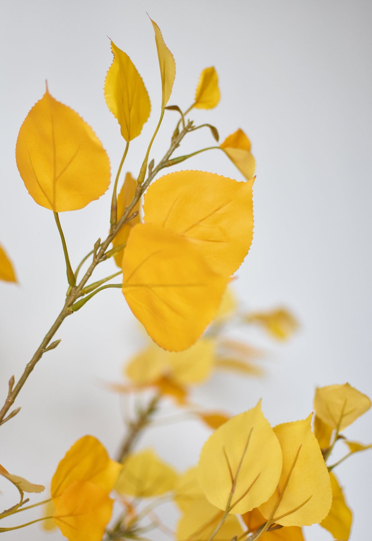 40" Faux Yellow Aspen Branch Spray (Online exclusive)