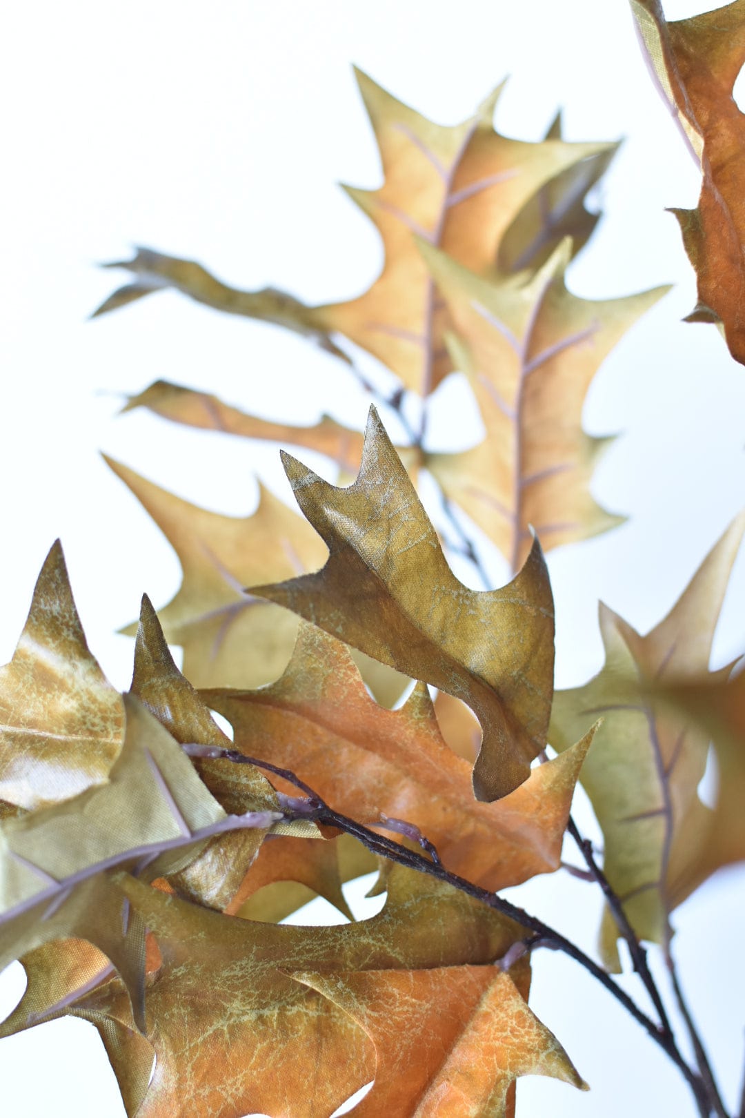 32" Faux Holly Leaf Stem Branch (Online Exclusive)