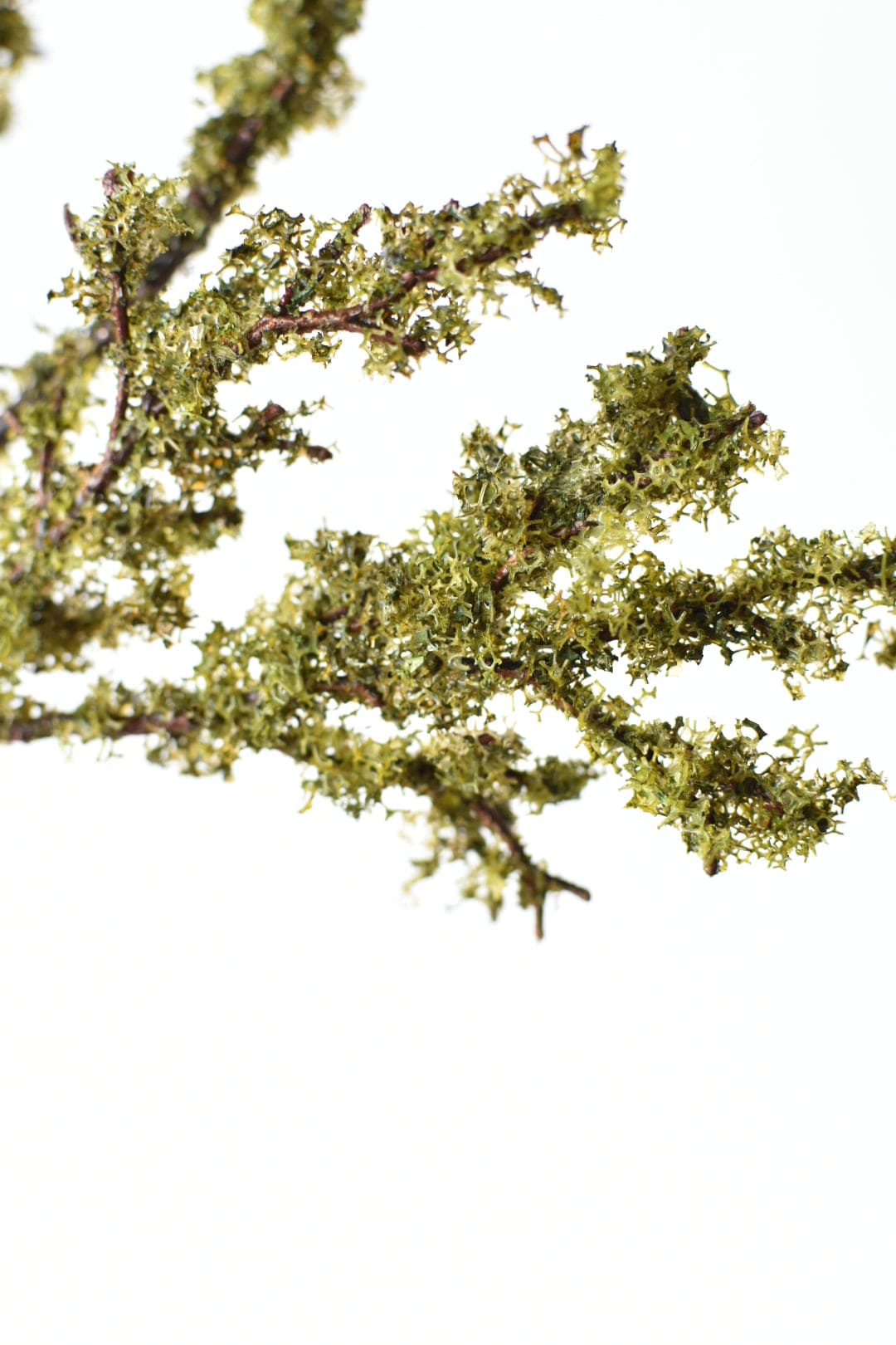 33" Faux Moss Twig Branch Stem (online exclusive)