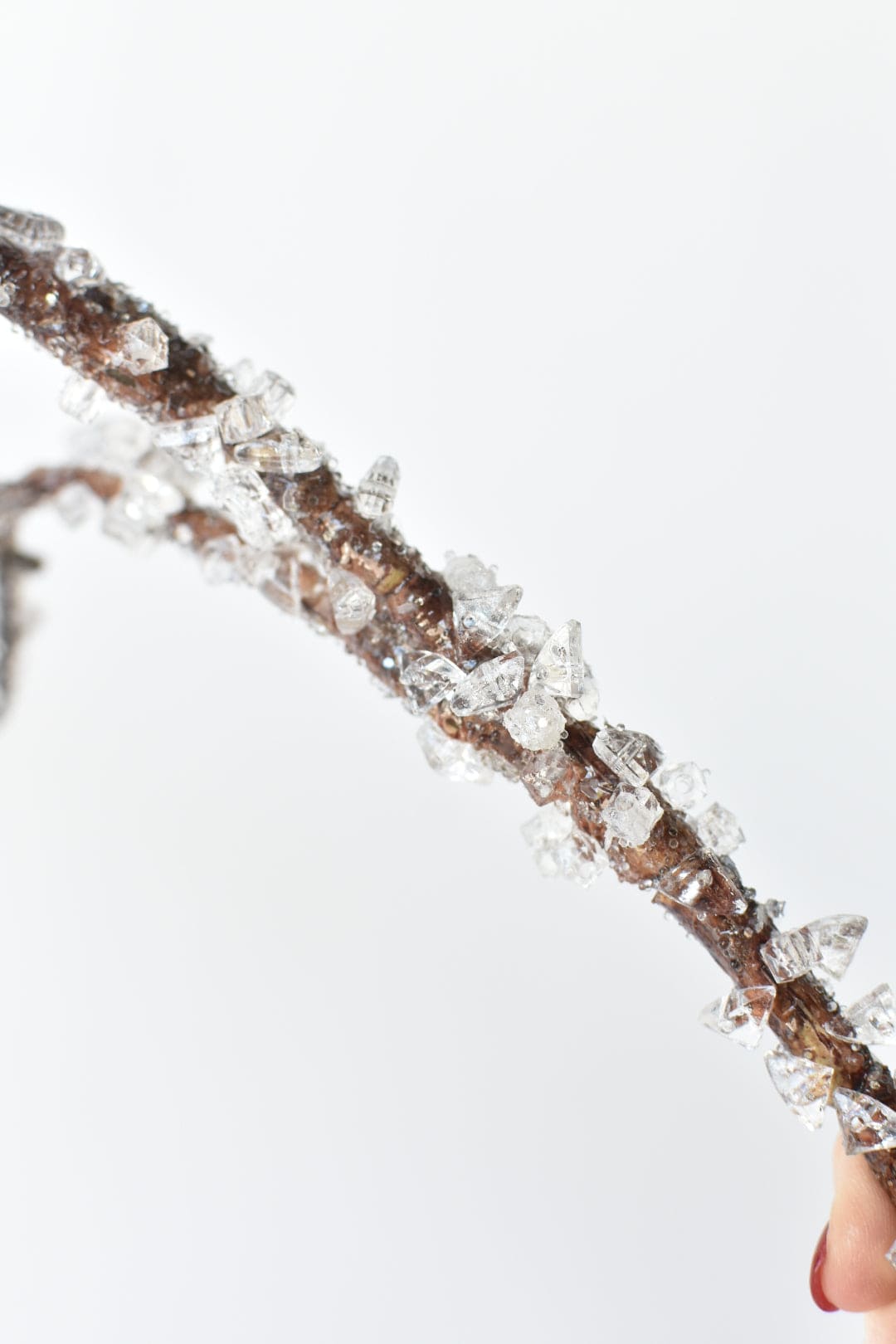 37" Iced Branch with Acrylic Icicles (Online Exclusive)