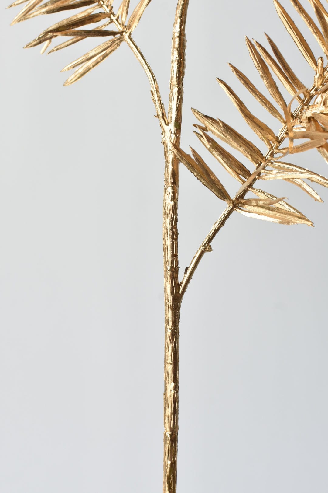 23.5" Faux Gold Metallic Hemlock Pine Spray (Online Exclusive)