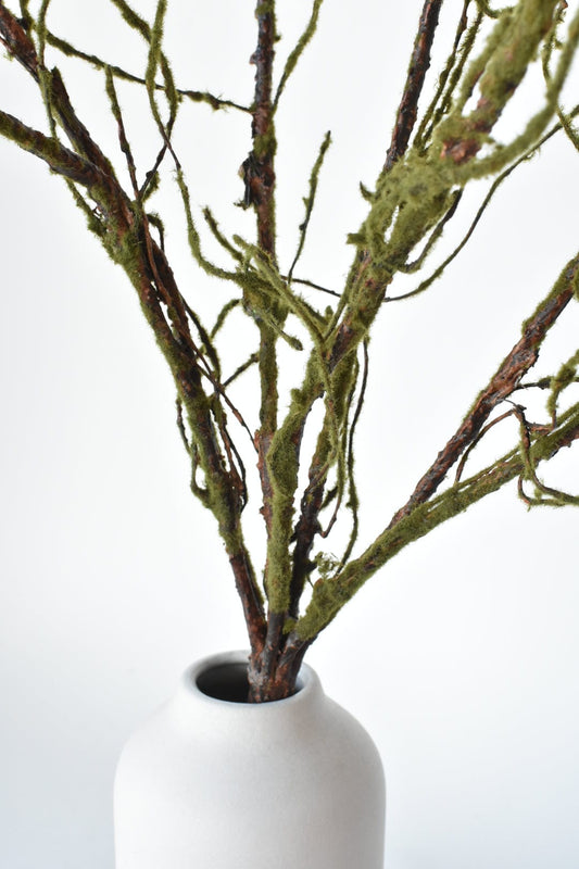 42" Faux Moss Tree Branch (Online Exclusive)