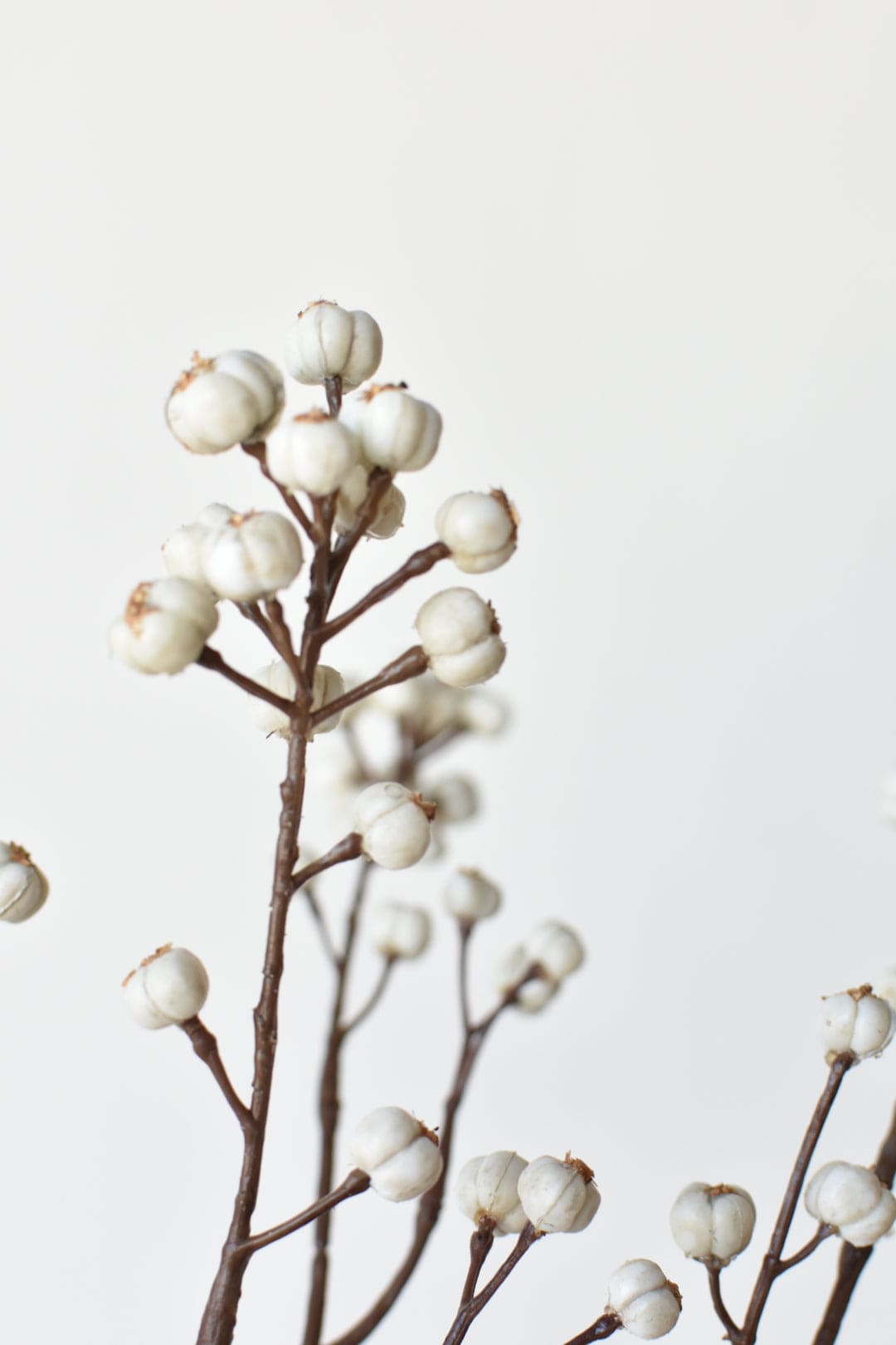 35" Faux Tallow Berry Branch Stem (Online exclusive)