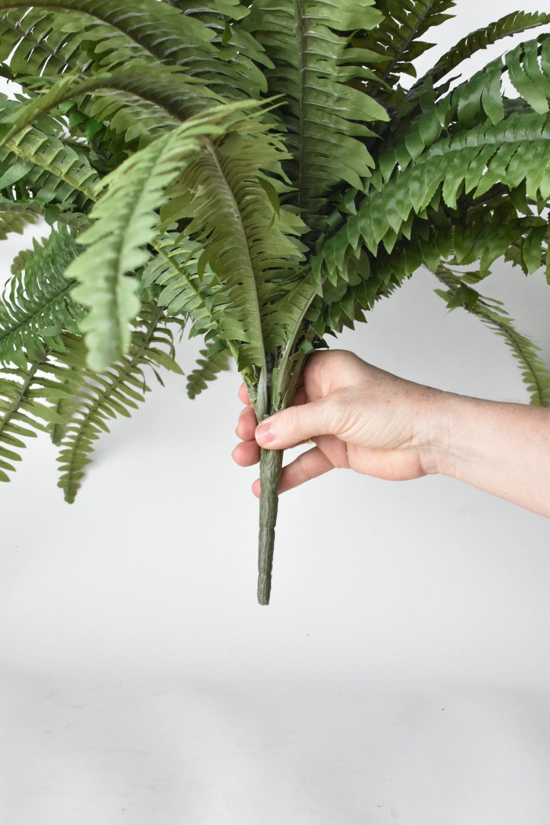 28" Large Faux Boston Fern Bush (Online Exclusive)