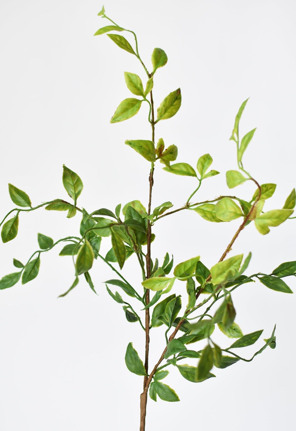 32" Faux Nandina Leaf Stem (Online exclusive)