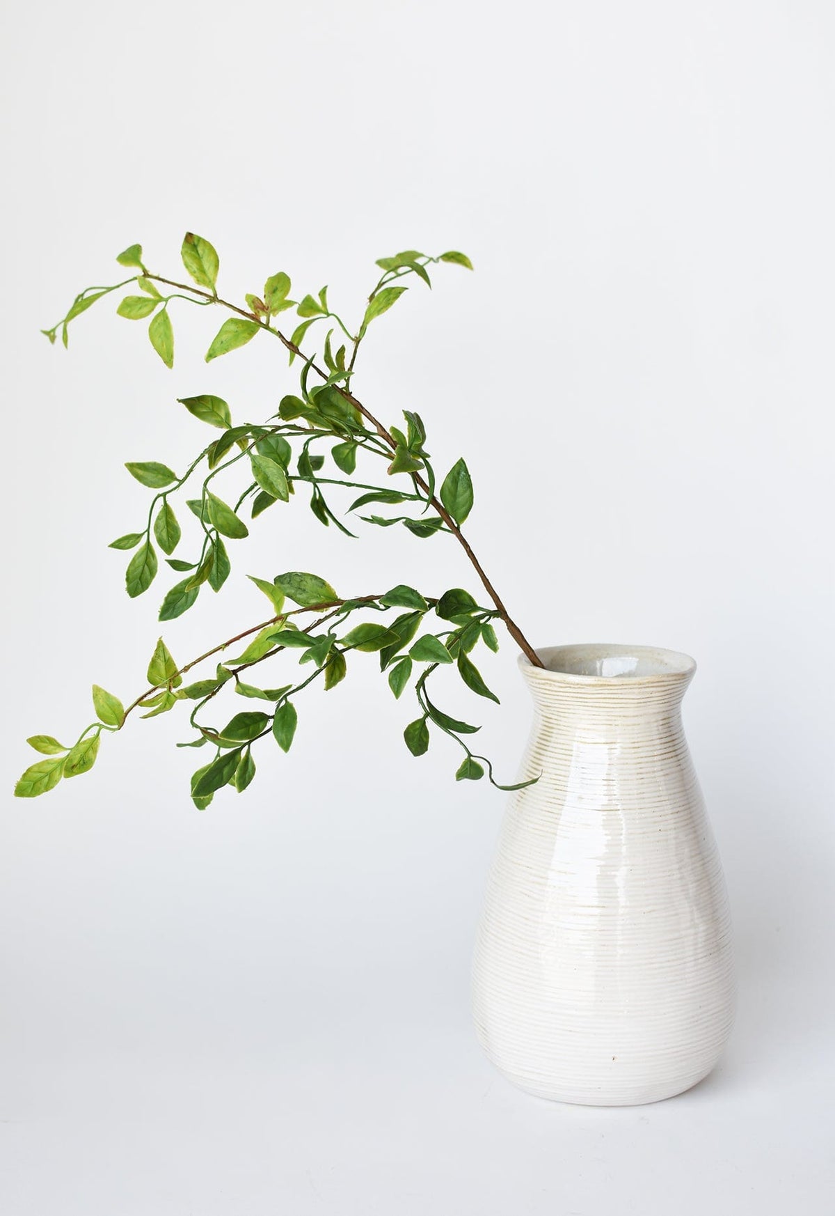 32" Faux Nandina Leaf Stem (Online exclusive)