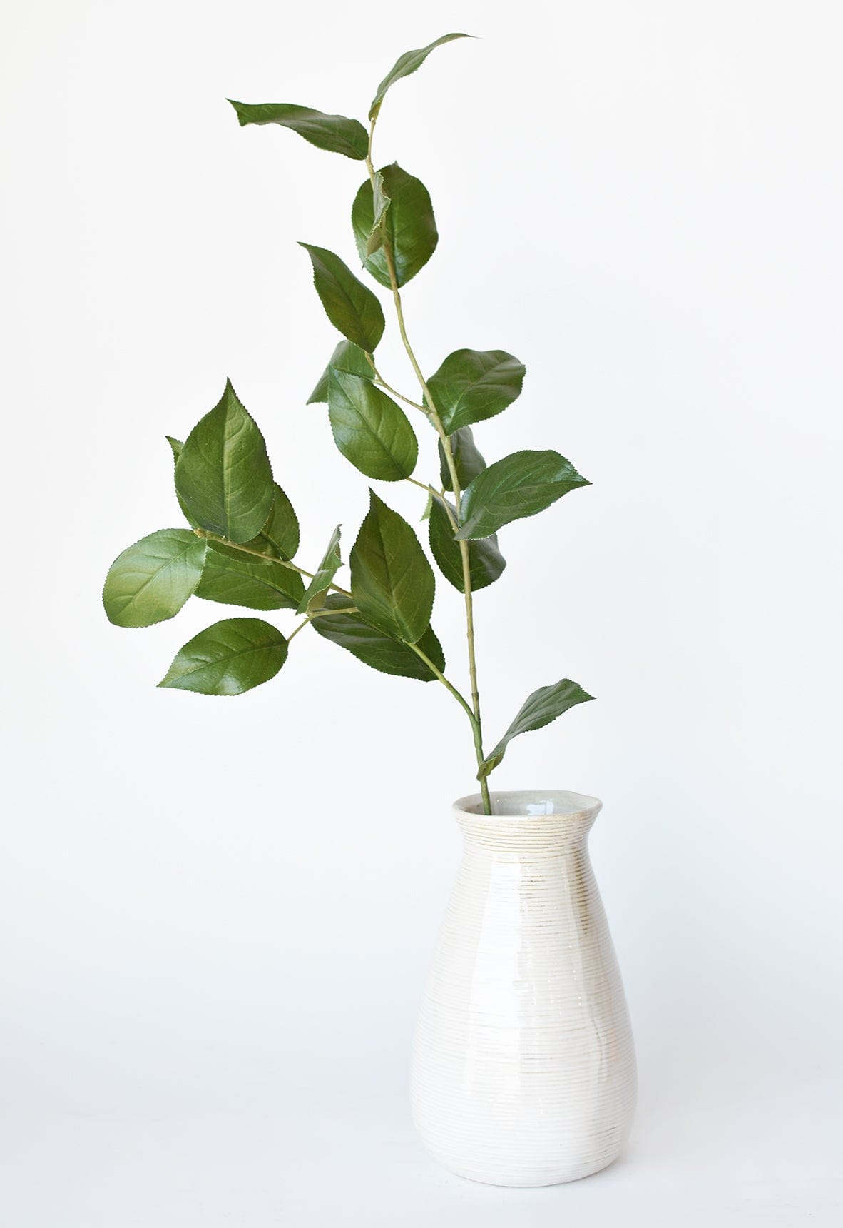 36" Faux Lemon Leaf Branch Stem (Online exclusive)