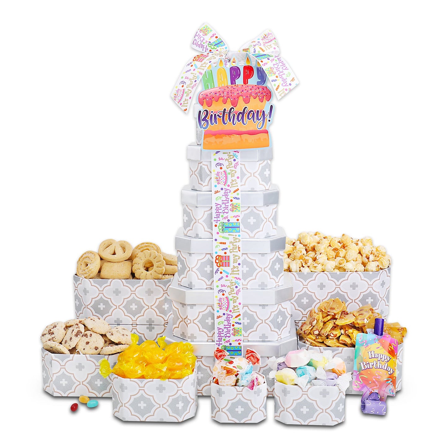 Happy Birthday Gift Tower of Treats (online exclusive)