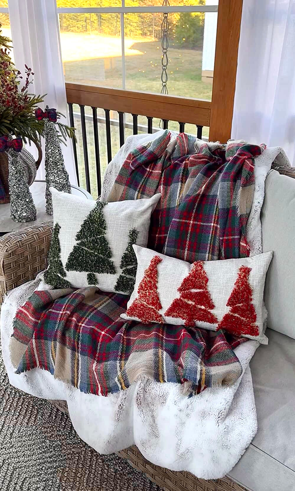 Merry Lumbar Pillow Cover (Online Exclusive)