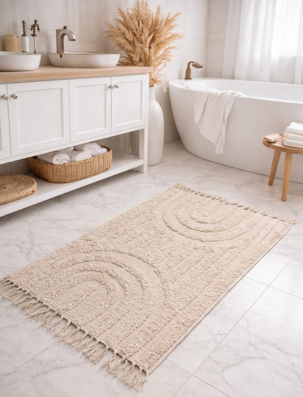 Hana Textured Bath Mat (Online Exclusive)