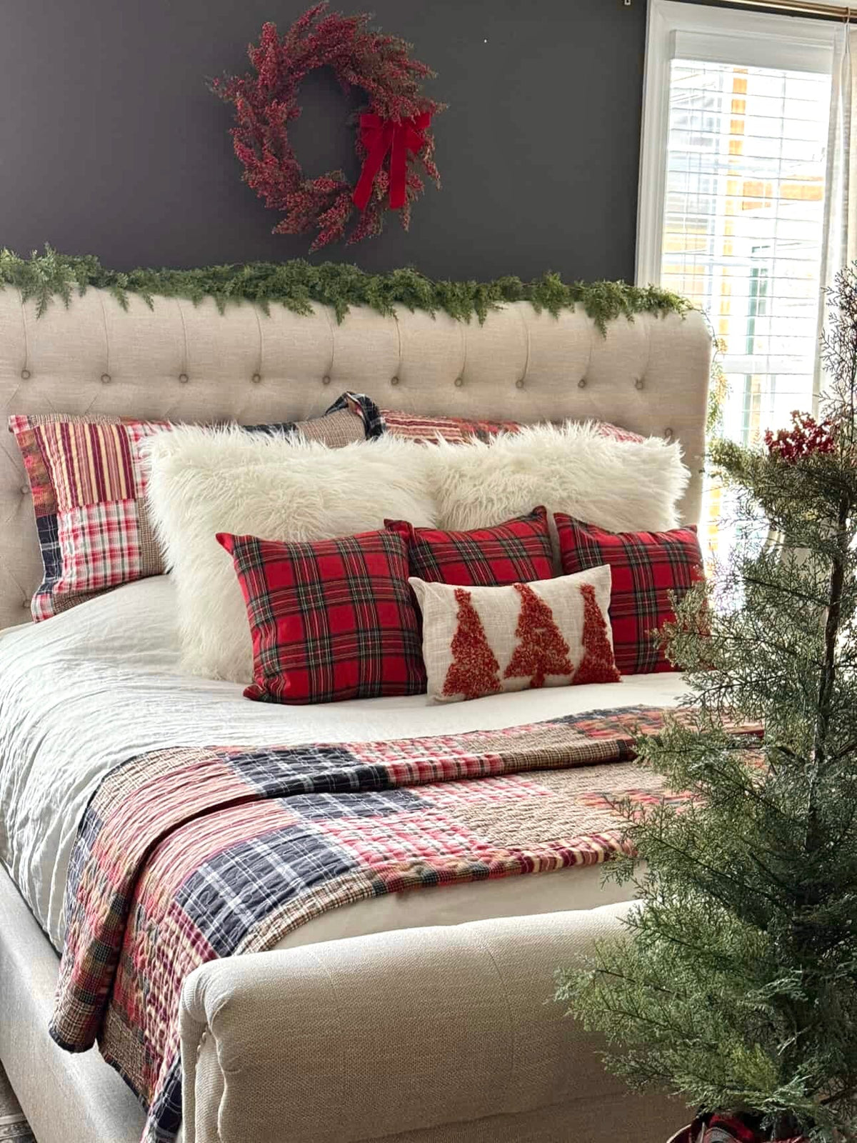 Merry Lumbar Pillow Cover (Online Exclusive)