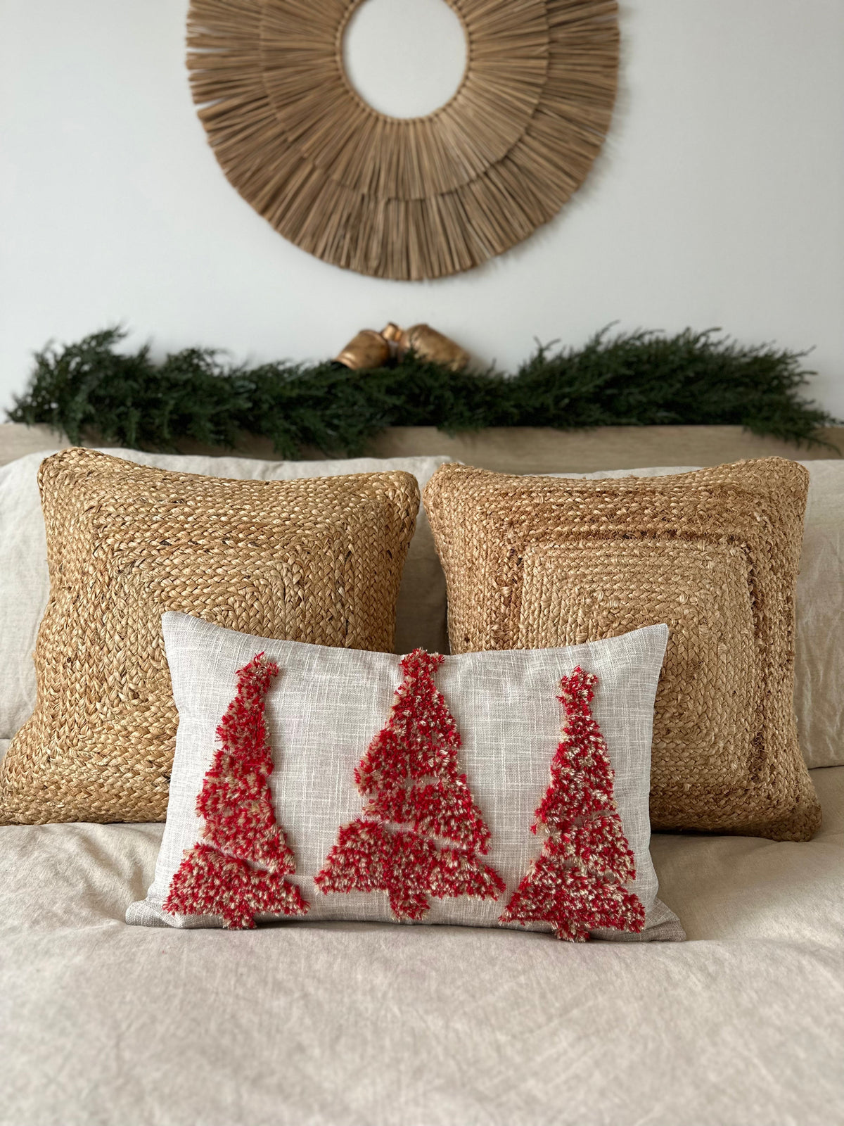 Merry Lumbar Pillow Cover (Online Exclusive)