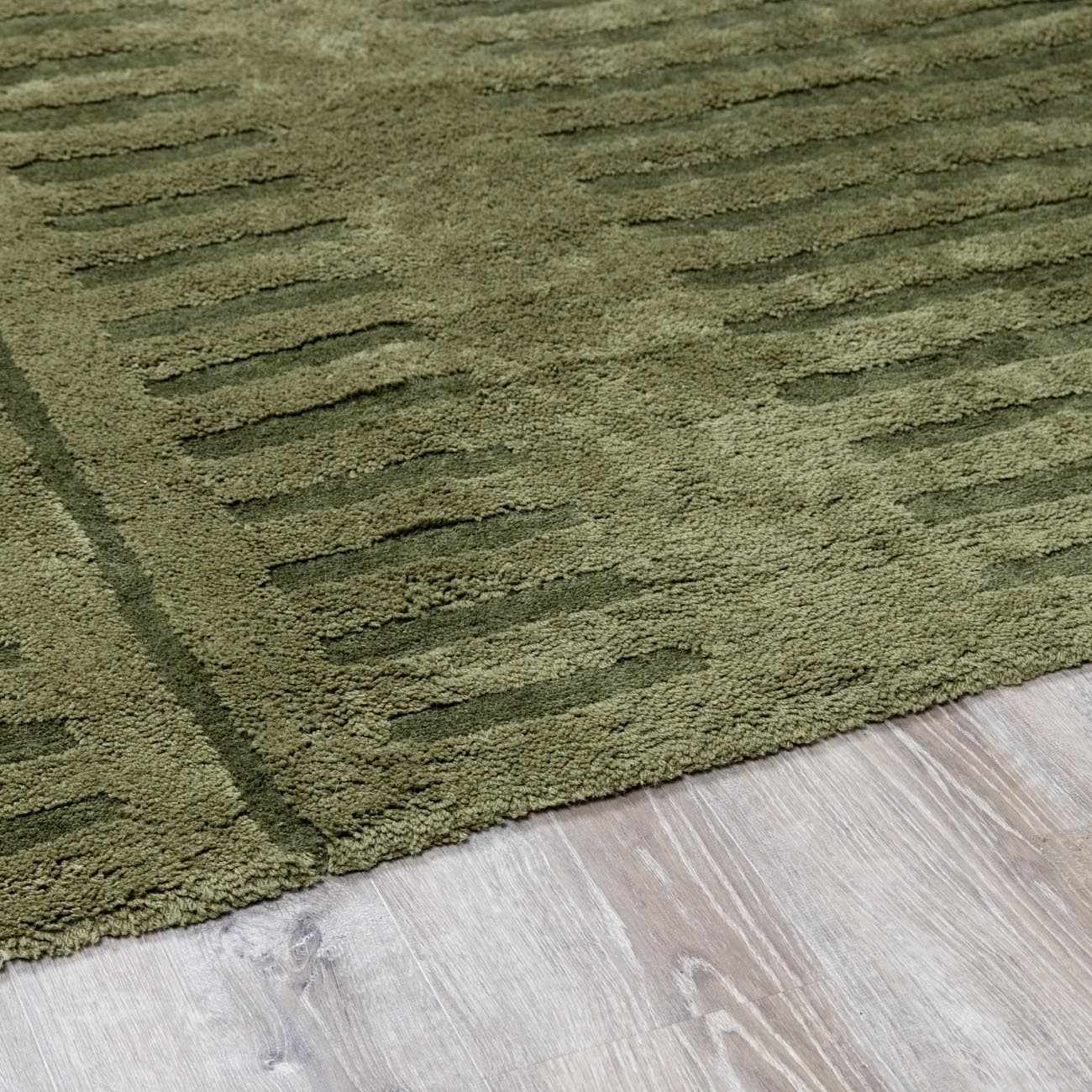 Washable Wool Rug - Green (online exclusive
