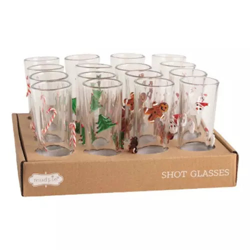 CHRISTMAS SHOT GLASS