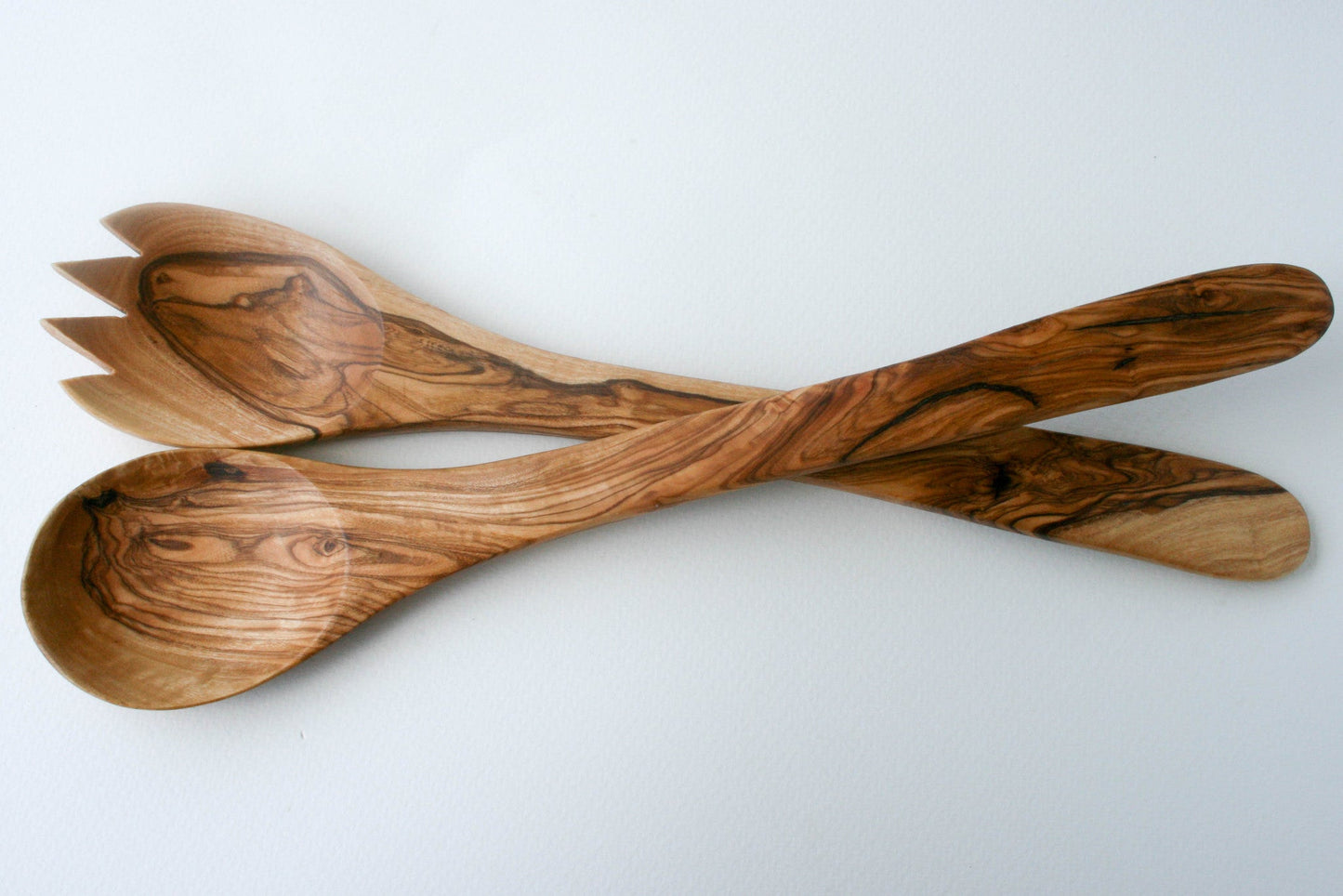 Hand Crafted Olive Wood Salad Servers (online exclusive)