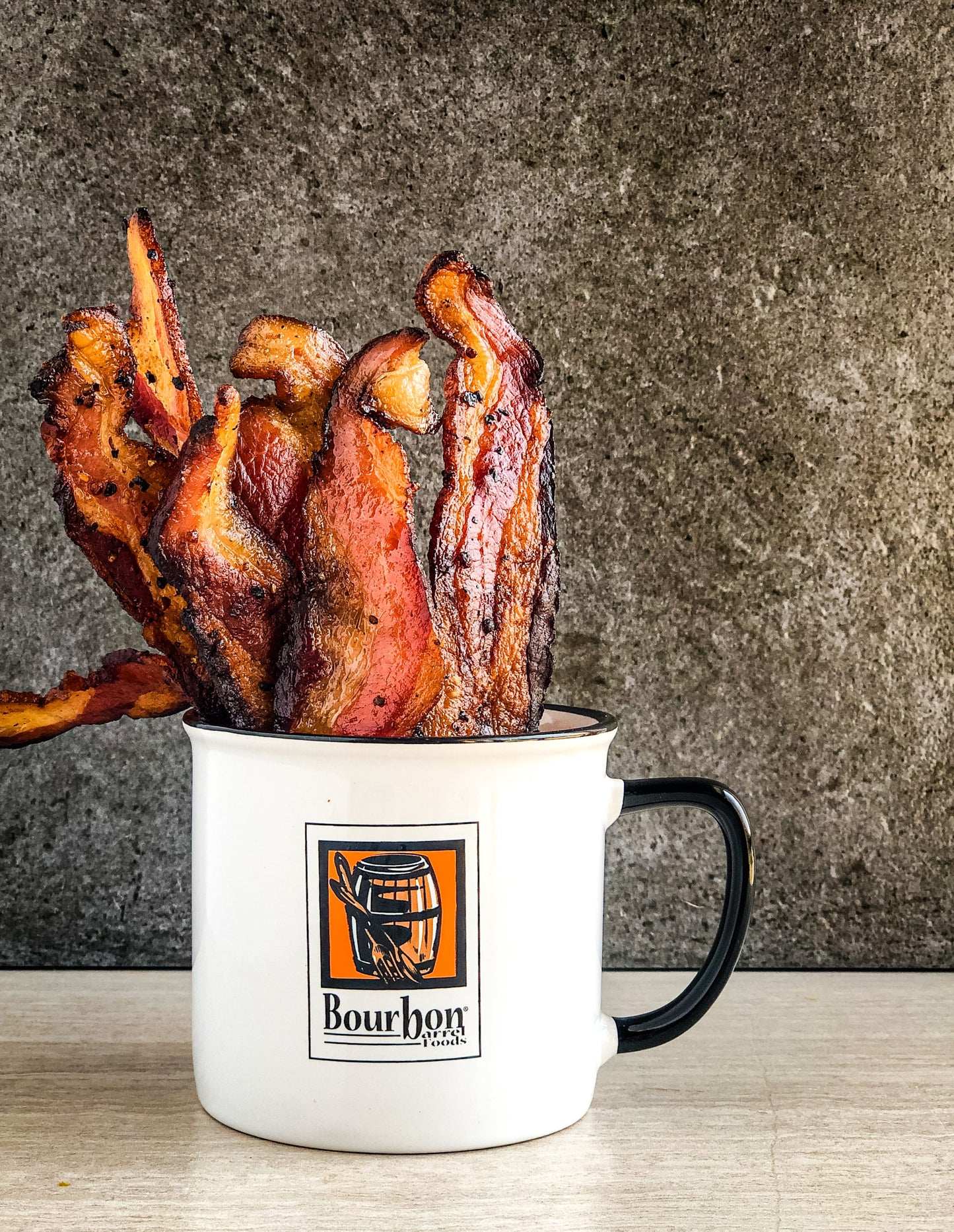 Bourbon Smoked Pepper Bacon