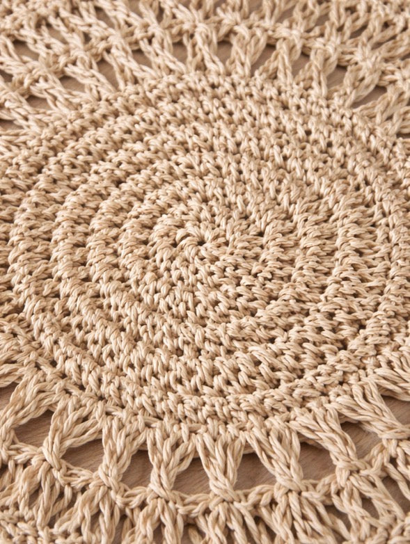 Malibu Natural Jute Placemats - 15" (Online Exclusive)