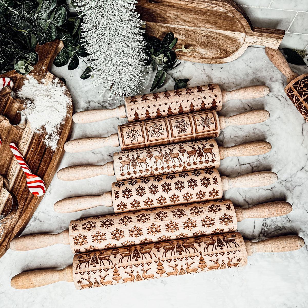 Christmas Rolling Pin Set | 10 Styles (Online Exclusive)