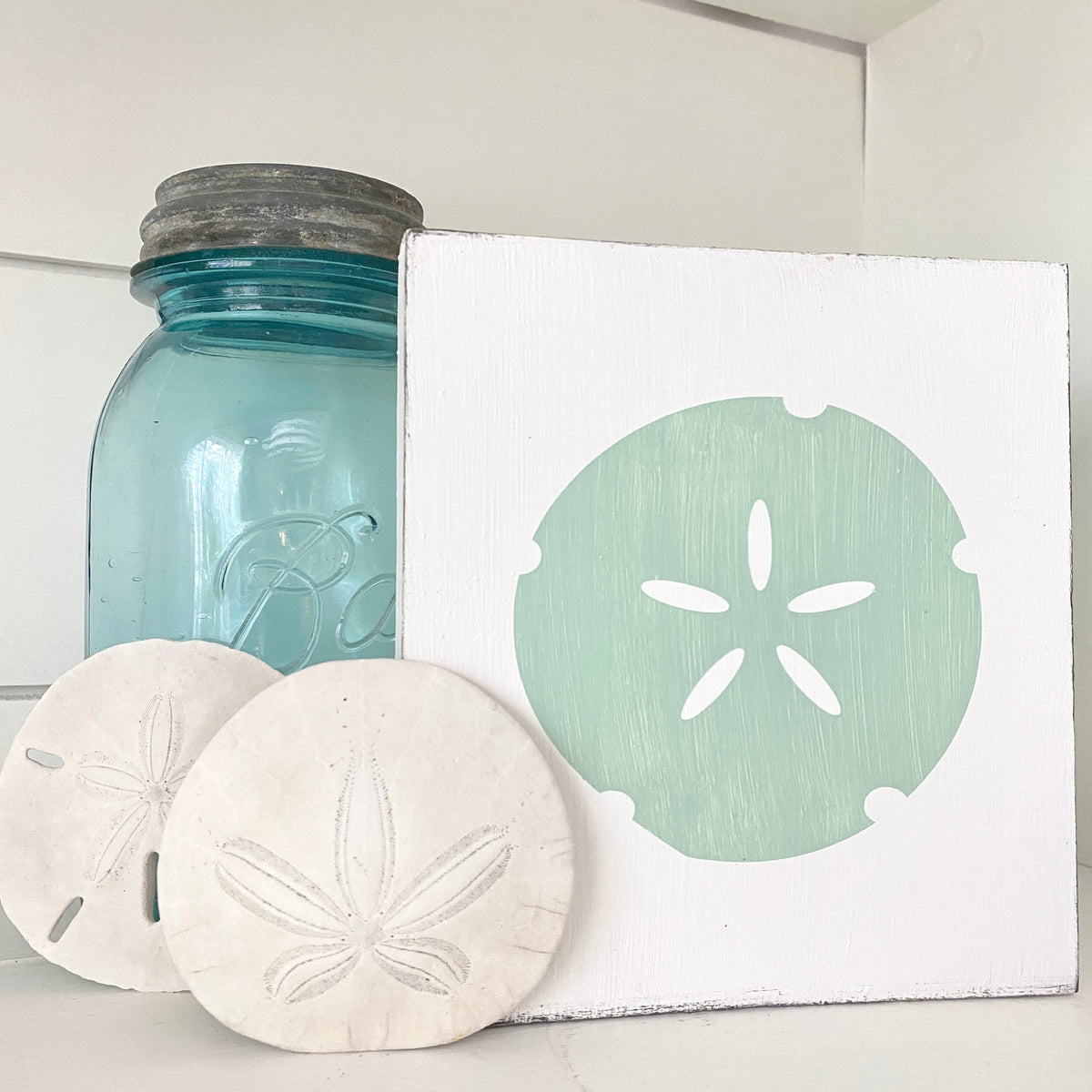 Sand Dollar Sign, 6 x 5.5 in (Online Exclusive)