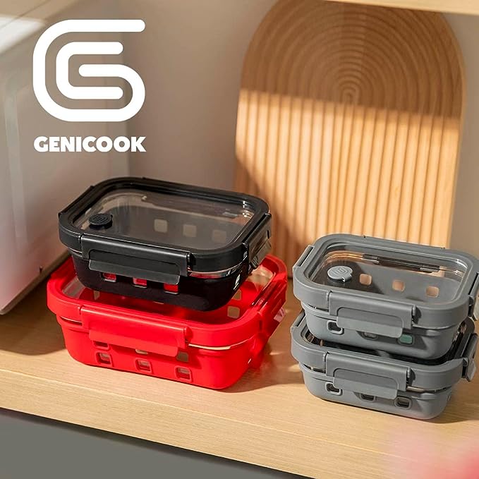 Glass Containers + Lids Set (Online Exclusive)
