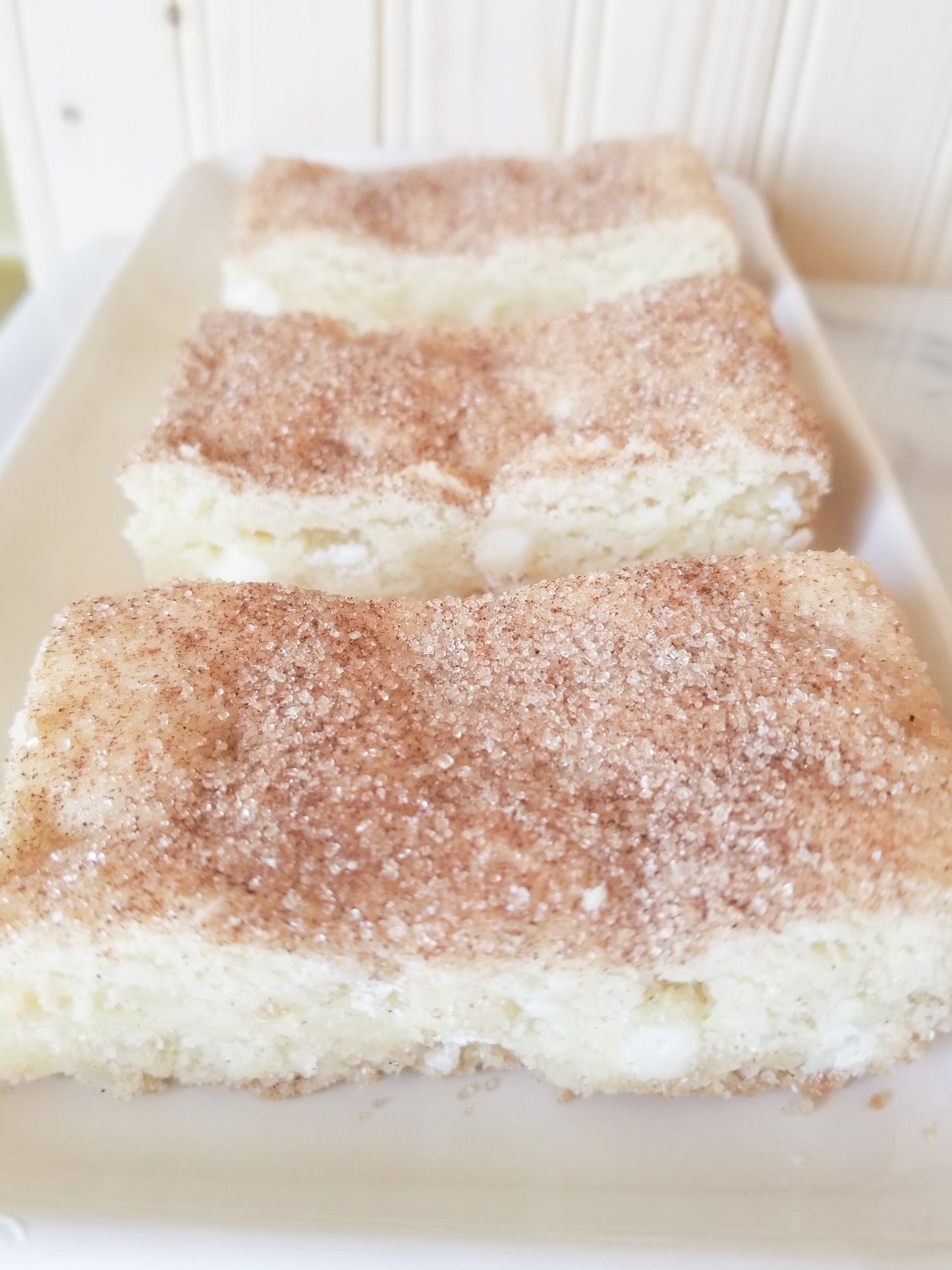 White Chocolate Snickerdoodle Blondies (Online Exclusive)