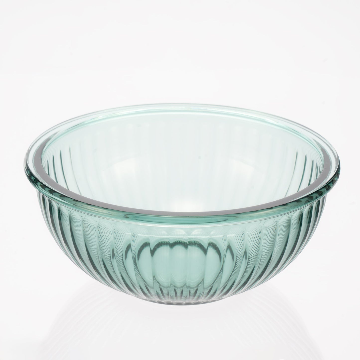 Borosilicate Glass Mixing Bowl Set- Diamond Blue (W/ Handle) (Online Exclusive)
