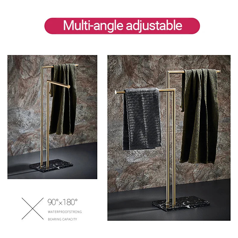 Marble Luxury Hotel Towel Rack (Online Exclusive)