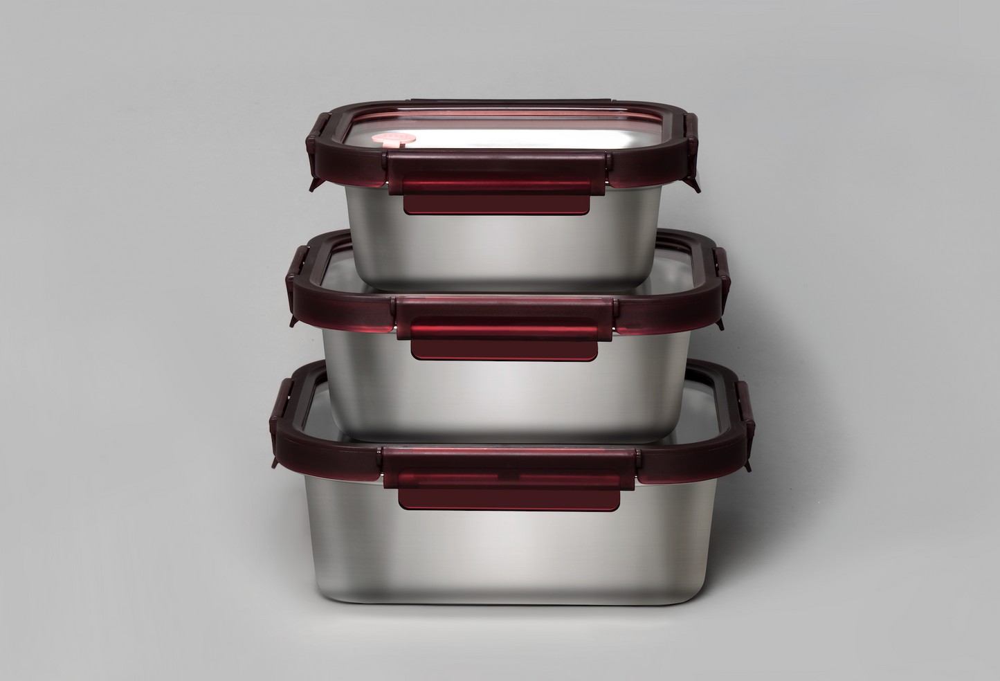 Multicolor Microwave Safe Stainless Steel Set (Online Exclusive)