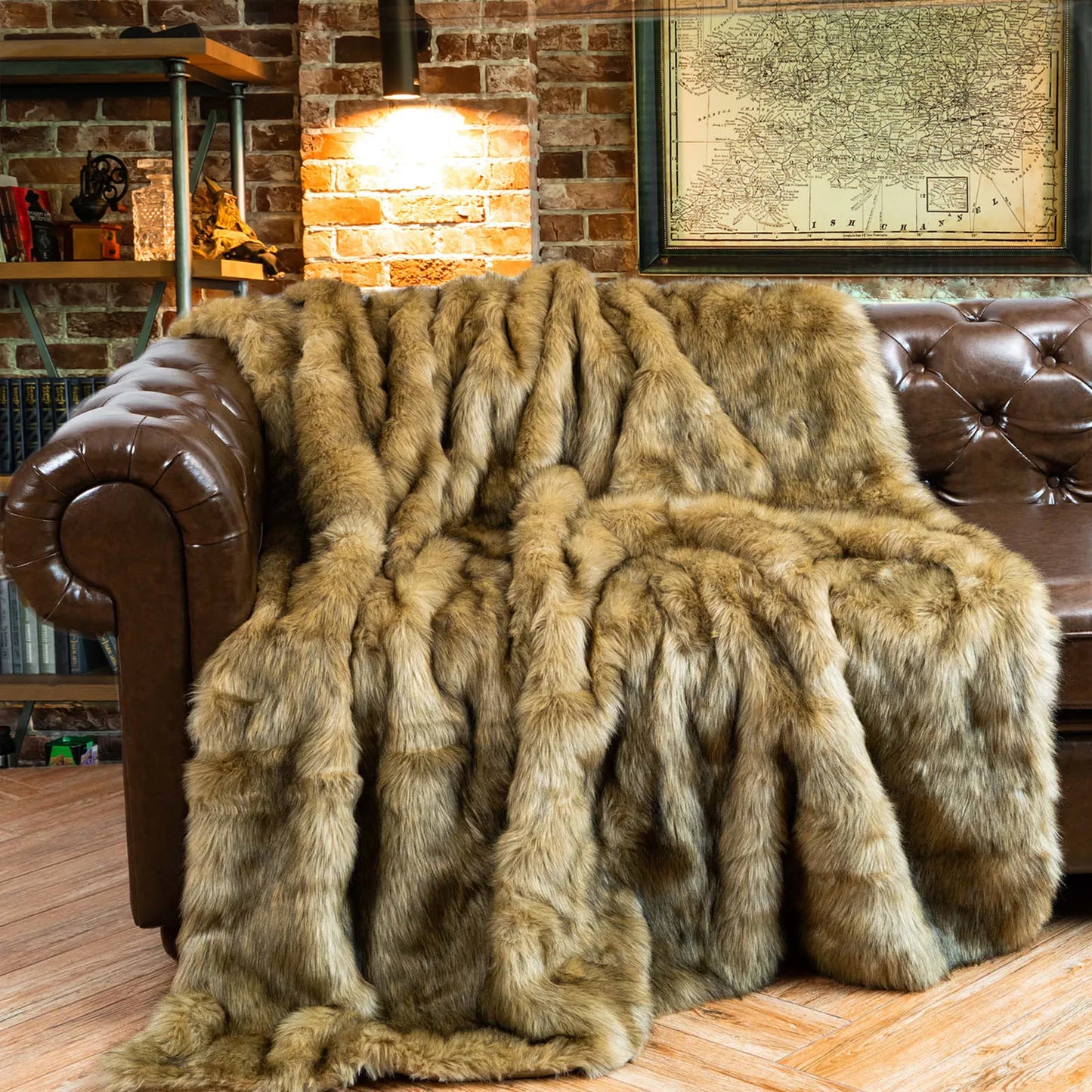 LUX Soft Faux Fur Blanket (Online Exclusive)