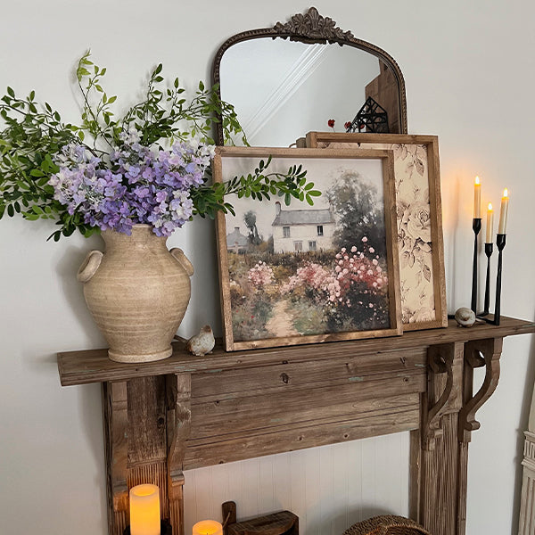 Aged Terracotta Vase with Handles (Online Exclusive)