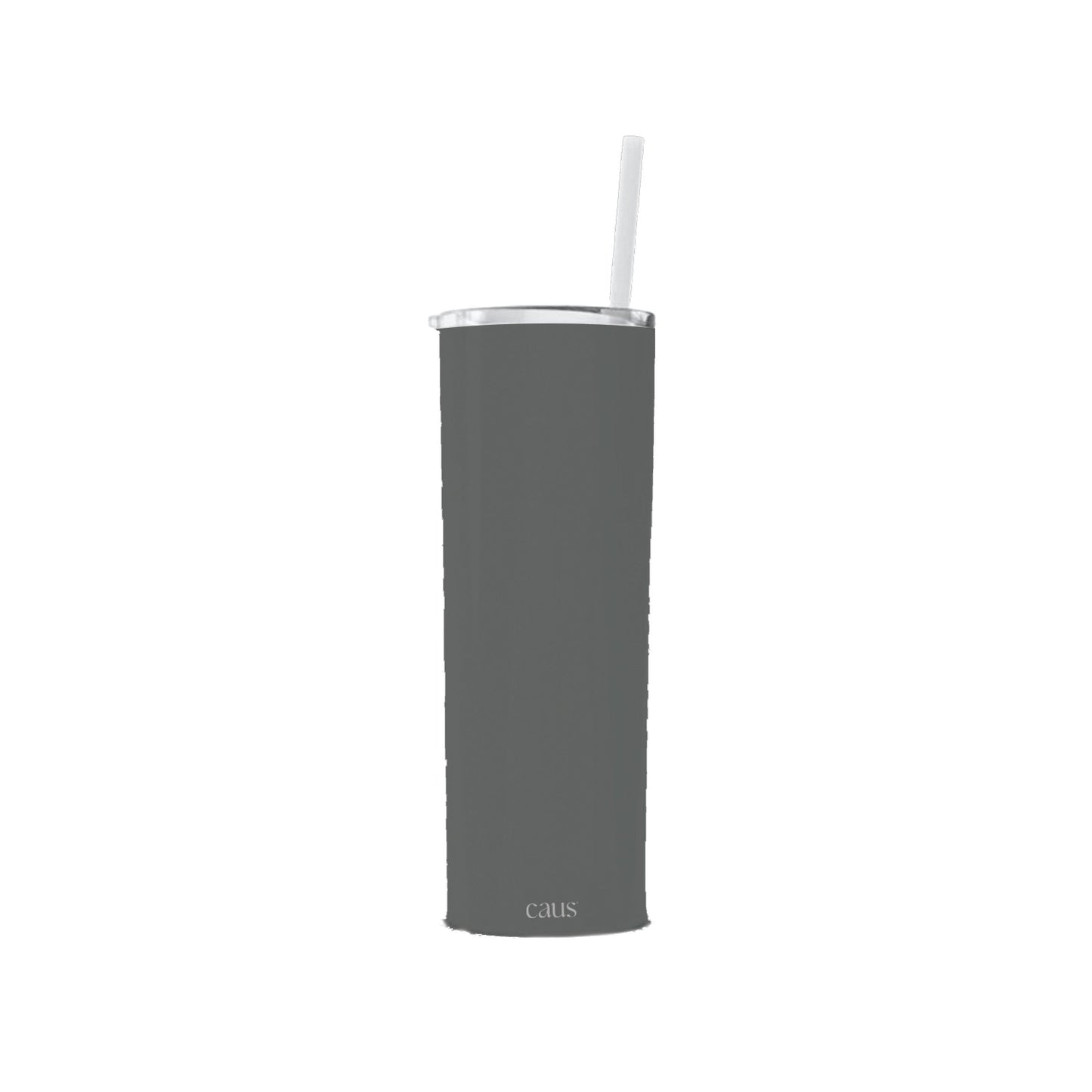 Seize the Grey Skinny Straw Tumbler