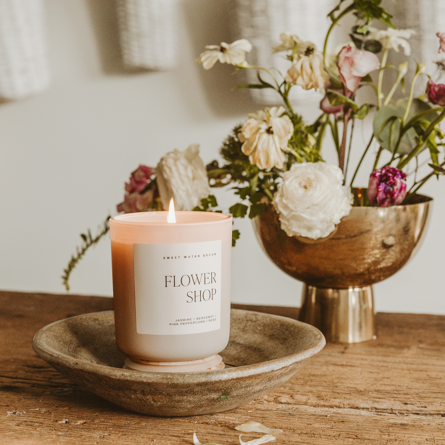 Flower Shop Candle