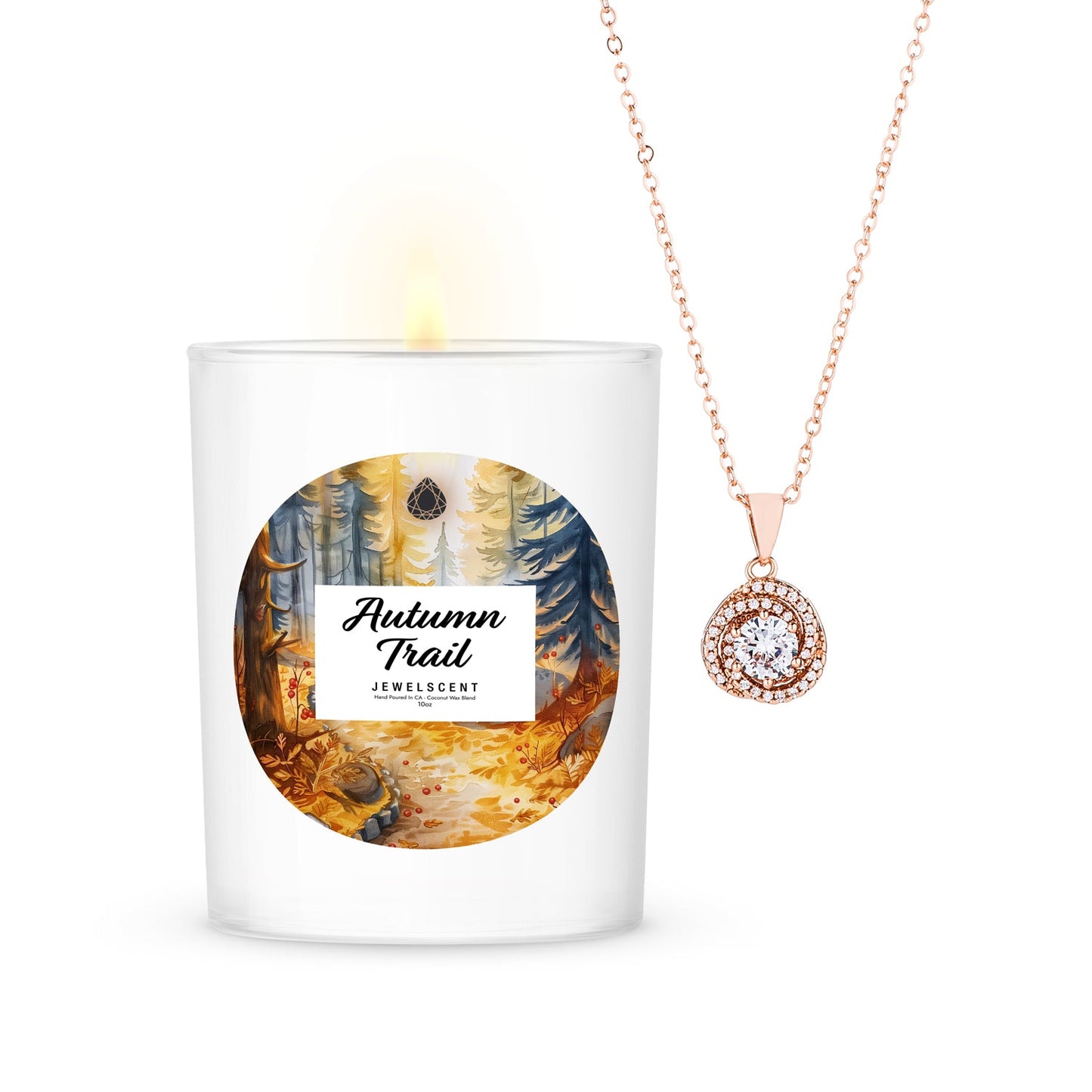 Autumn Trail 10oz Signature Jewelry Candle (Online Exclusive)