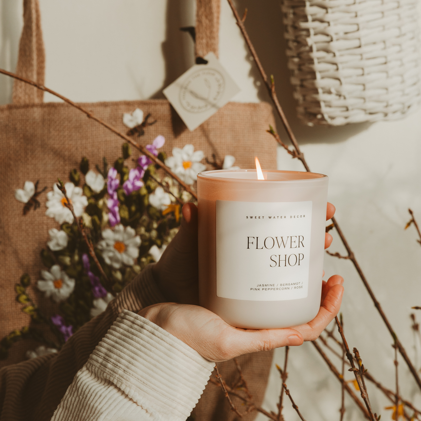 Flower Shop Candle