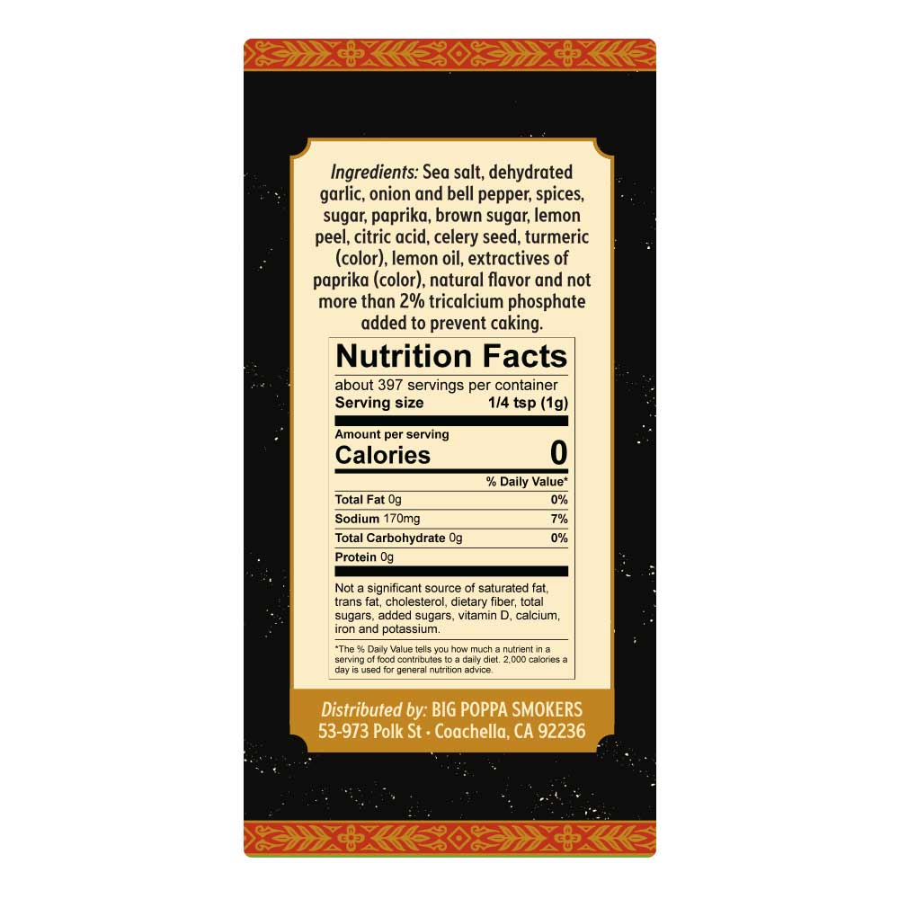 Double Secret Seasoning - 14oz (Online Exclusive)