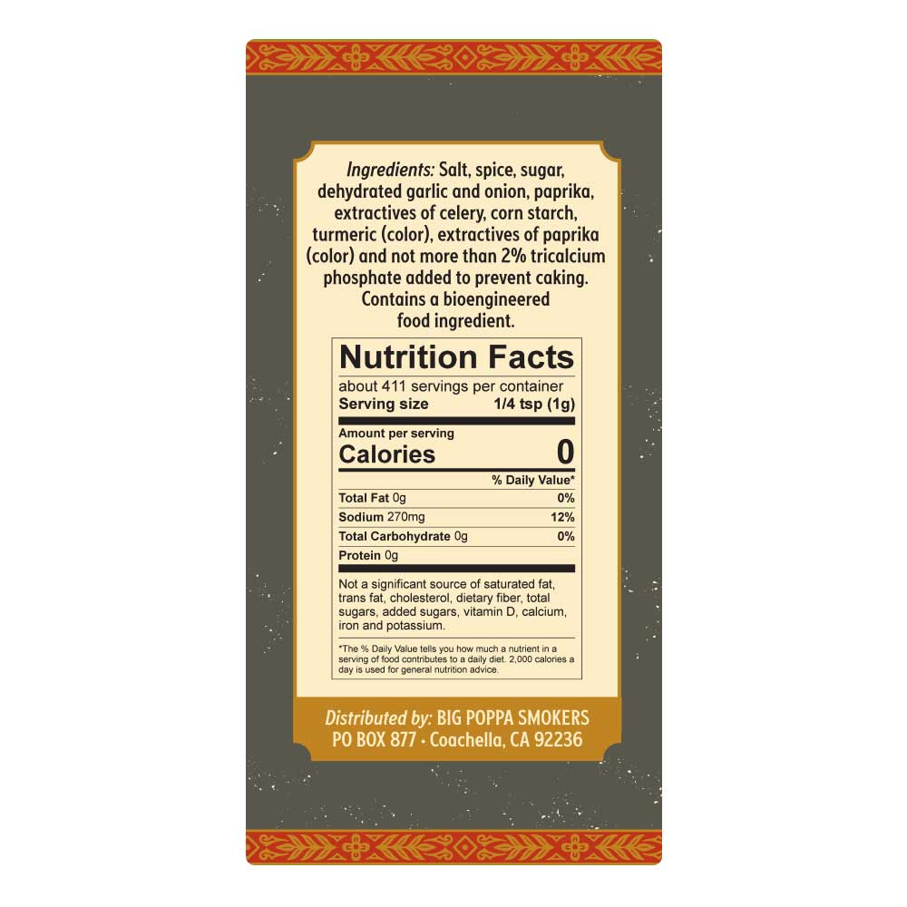 Little Louie's Garlic Pepper Seasoning - 14.5oz (Online Exclusive)