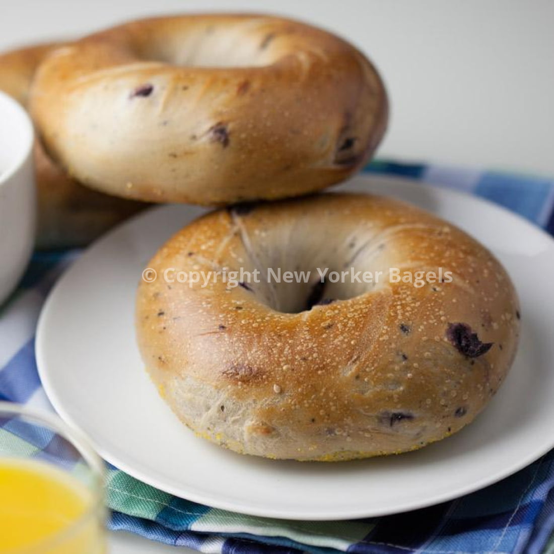 Blueberry Bagels (Online Exclusive)