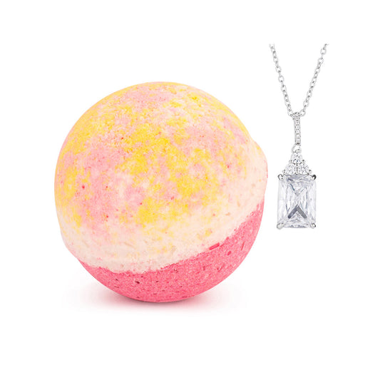 Blushing Peony 10oz Necklace Bath Bomb (Online Exclusive)