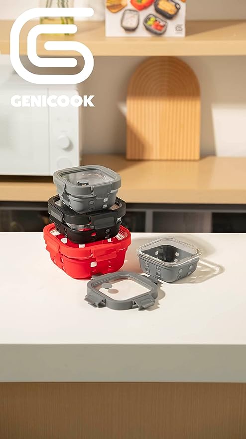 Glass Containers + Lids Set (Online Exclusive)