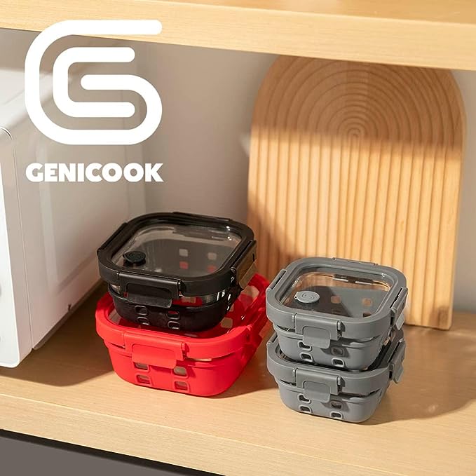 Glass Containers + Lids Set (Online Exclusive)