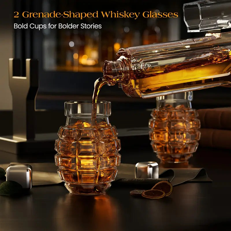 Sniper Whiskey Decanter Set (Online Exclusive)