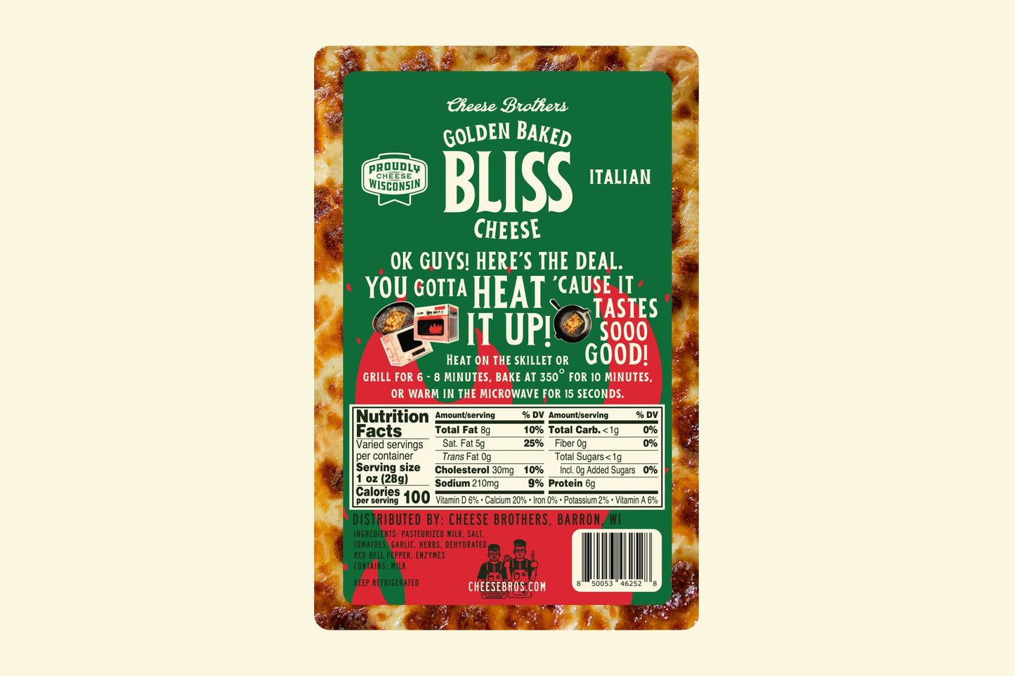 Italian Golden Baked Bliss Cheese (Online Exclusive)