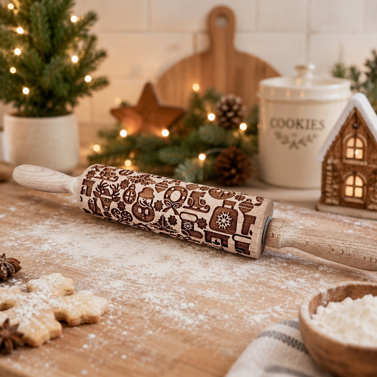 Christmas Rolling Pin Set | 10 Styles (Online Exclusive)