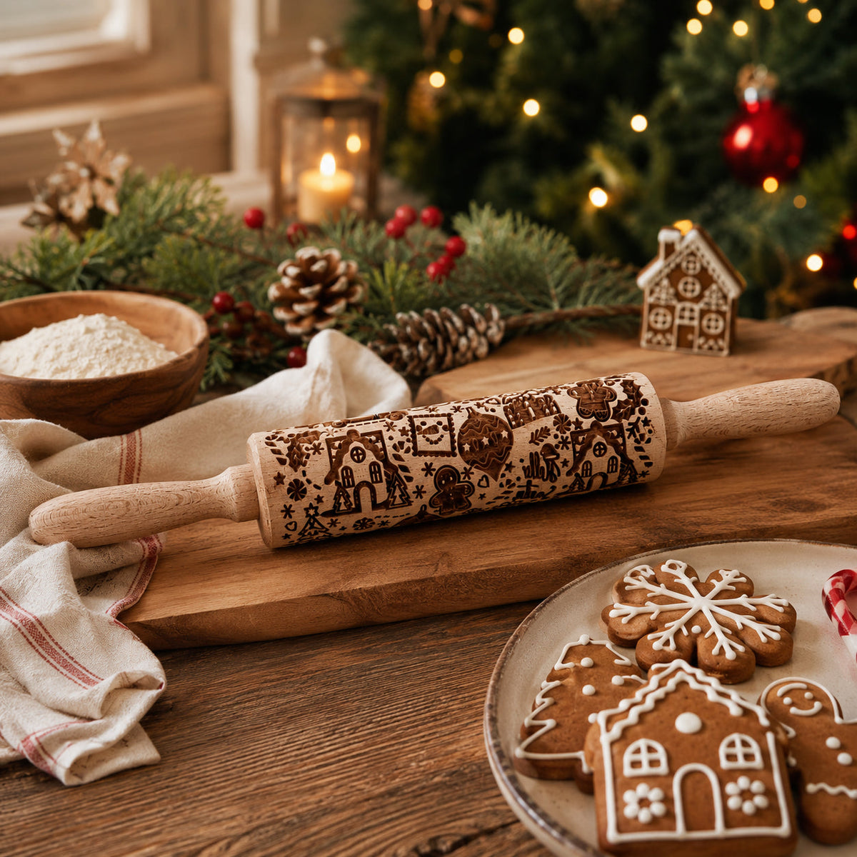Christmas Rolling Pin Set | 10 Styles (Online Exclusive)