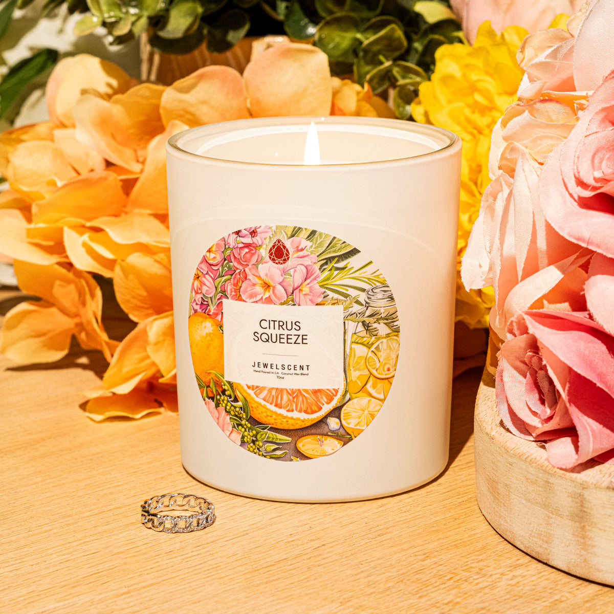 Citrus Squeeze 10oz Signature Jewelry Candle (Online Exclusive)