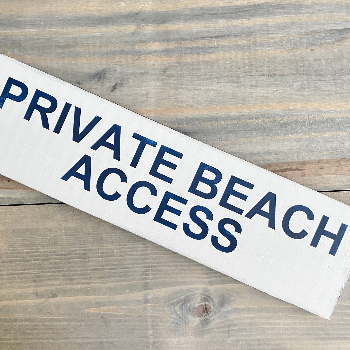 Private Beach Access Sign (Online Exclusive)