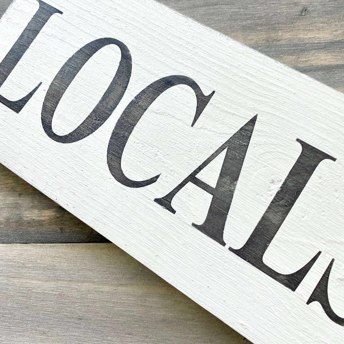 Locals Only Sign (Online Exclusive)