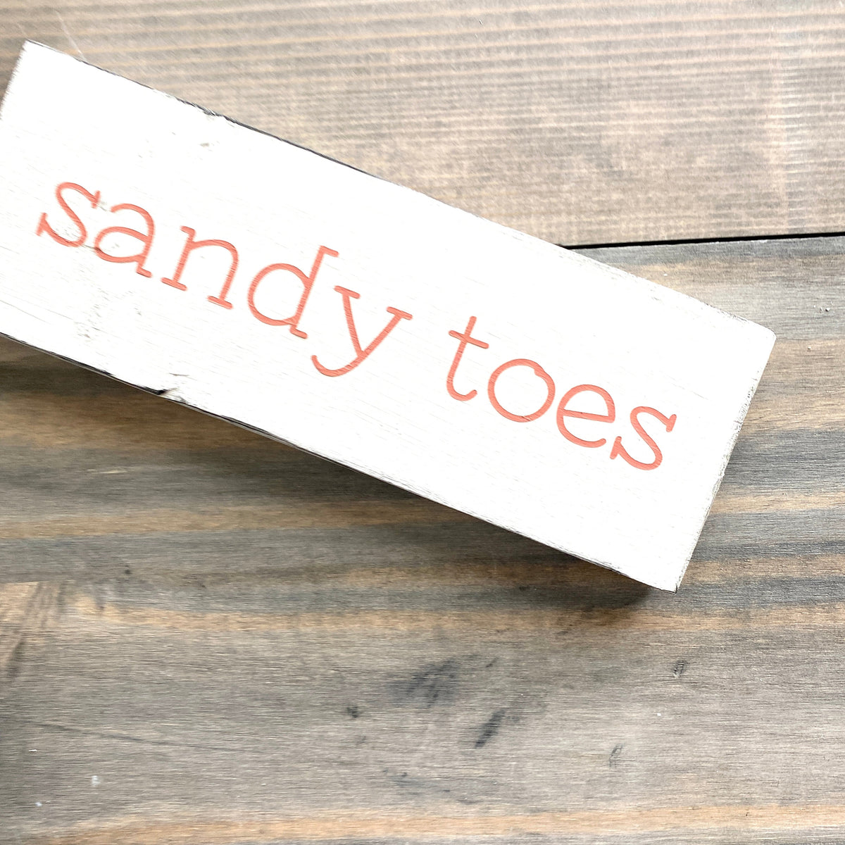 Sandy Toes Sign (Online Exclusive)