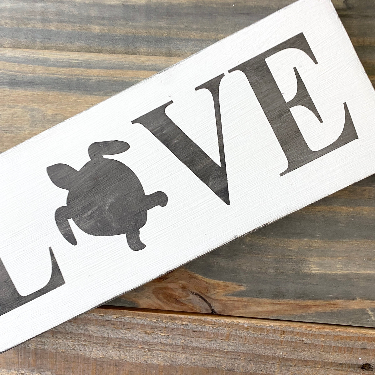 Sea Turtle Love Sign (Online Exclusive)